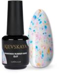 KIEVSKAYA Diamonds Rubber Base Kievskaya Nr. 07 15ml | Bază rubber color cu particule albastre (DRBK-07)