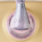 Everin Rubber Base Everin White Lover 03 - Bază rubber Liliachie cu Sclipici Holografic, HEMA & TPO Free, 15ml (WL-3)