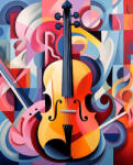 Alkotásutca Szimfónia - Számfestő készlet kereten 40x50