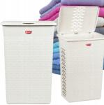 BranQ Szennyestartó Kosár Szabadon Álló Fehér Szellőzős Branq 55L (1413)