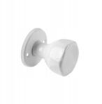 Maan Fehérre festett, fix ajtógomb Maan (0209)