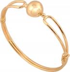 Lovrin Arany karkötő 585 merev sima félgömbbel 9, 2g, ideális ajándék (Lovrin 71684)