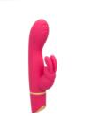 CalExotics Vibrator Love Bunny Vibrating G, 12 Moduri Vibratii, Silicon, USB, Roz, 19 cm Vibrator