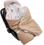  Babatakaró Autósüléshez Hordózóhoz Kétoldalas Pamut Velvet Jukki (5904506833610)