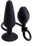 Seven Creations Dop Anal Gonflabil Large, Silicon, Negru, 16.9 cm