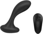 Passion Labs Dop Anal Vibrator cu Telecomanda Wireless, 10 Moduri Vibratii, 3 Viteze, Silicon Lichid, USB, Negru, 12.3 cm, Passion Labs
