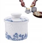  Kerámia vajtartó háztartási használatra, francia vajtartó tégely (0793863088673)