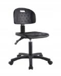  Forgószék ipari munkához, műhelyszék háttámlával, fekete Szett (00000470560)