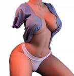 Mufanxing Férfi torzó maszturbátor szexbaba anális nyílással, mellekkel és vaginával