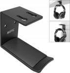 BOTC Fali tartó fejhallgatóhoz, ragasztható, fekete, erős (Headset Holder)