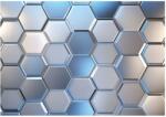 Wallarena Fotótapéta Gyerekeknek Fiú Hexagonok 3D Tapéta Gyermekszobába 350x250 (FOTOTAPETA DLA DZIECI HEKSAGONY 3D 15653VX7)