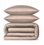 Softimi Szatén Ágyneműhuzat Garnitúra 160X200 2 Db 70X80 Párnahuzat, 100% Pamut Ágynemű (BEDDING-SATEEN-160X200+2X70X80-01-18)