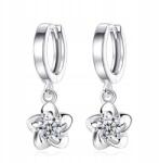  Ezüst fülbevaló 925-ös finomságú cirkónia kövekkel ajándéknak is kiváló (325544) - allegro - 2 995 Ft