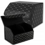 EdiBazzar Tároló rendszerező Tároló doboz Steppelt ökobőr doboz Zárható (Organizer Pojemnik Do Przechowywania Pudło)