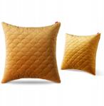 Softimi Díszpárnahuzat 45x45cm Velúr Velvet 100% Dekoratív (DECO-PILLOW-45X45-PIK1-MUSTARD)