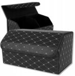 EdiBazzar Rendszerező Tároló Doboz Műbőr Steppelt Zárható Koffer (Organizer Do Przechowywania Pojemnik Pudełko)