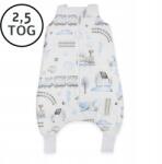 Ankras Hálózsák lábszárvédővel 92-104 M Egész éves Mintás! (Śpiworek z nogawkami M 86-104 CIUCHCIA NIEB)