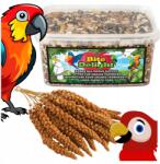  Karma Nagy Papagájoknak 1L Vörös Senegáli Köles 0, 5KG
