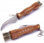  Gombászkés Zsebkés Gombához Összecsukható Kefével Gombászoknak (BNT-M542)