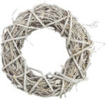  Inda koszorú fém vázon kicsi 24cm