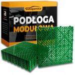 Auto Gamma Moduláris padló Puzzle lapok 40x40 Garázs Autó Padló Műhely Zöld (Podłoga Modułowa Auto Gamma)