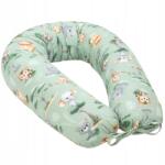 Jukki V Alakú Párna, 170cm, Tropical Animals minta, 100% pamut (5904506832354)