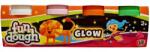 HTI Fun Dough gyurmaszett 4 x 55g Glow modellező gyurma (3201516)