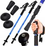 Lewer Kijki Nordic Walking Trekking Botok Szett 2db Összecsukható Kényelmes (5906700041990)