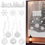 Allbag Ablakmatricák Karácsonyi Díszek Merry Christmas Ünnepi Dekoráció (NAKLEJKA115)