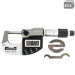 Maan Elektronikus mikrométer Maan 0-25 mm 0, 001 mm LCD (0587)