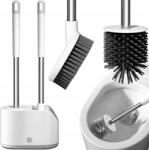 Ruhhy szilikon WC-kefe és WC-kefe tartóval, 2 db-os szett (24377)