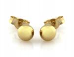 Lovrin 4 mm-es aranygolyó fülbevaló 375 9k 0, 32 g fényes stekkeres női ékszer
