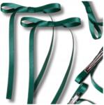  Hajdísz kapcsok masnikkal, masni szett 2 db zöld (Ozdobne spinki do włosów kokardki ozdoba)