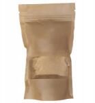  Doypack papír ablakos 250ml álló húros tasakok 100 db