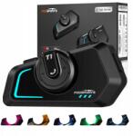 FODSPORTS T1 Sisak Headset 2-utas Motoros Intercom, BT5.4, 5 matricával