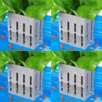  Borlech Akváriumi Növénytartó Szett 4 darabos Szürke (B0CGLFGTDD-1)