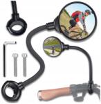  Kerékpár Tükör 1db Visszapillantó Kerékpárra Kerek Rugalmas Kormányra