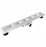 BALNEO Decor Next Drops Lineáris lefolyó 60 cm dekoratív króm (Drops60N)