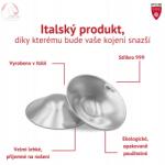 PUR999 Ezüst gyógyító szoptató sapkák anyáknak (2 darab)_PURE Silver 99.9% (PUR-SC)