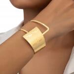  Arany Kleopátra Karkötő Gravírozott Elegáns Merev Bangle Stílusos (Bomevarica9562548)