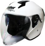 Roy Casca moto semi-integrala cu ochelari adulti, Safebet HF-227, culoare alb, marime XL (ROY32236) - mxenduro