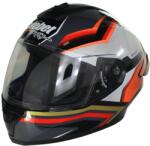 Roy Casca moto integrala adulti, Safebet HF-123 Q250-L, culoare negru portocaliu, marime 2XL (ROY32212) - mxenduro