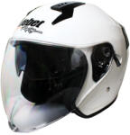 Roy Casca moto semi-integrala cu ochelari adulti, Safebet HF-227, culoare alb, marime S (ROY32233) - mxenduro