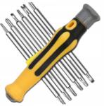  12 az 1-ben Precíziós Csavarhúzó Készlet Elektronikához, Torx Bite-k, Szerviz (Śrubokręt zestaw wkrętaków precyzyjnych 12w1)