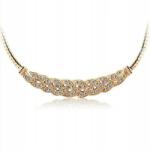  arany nyaklánc Cirkónia Kövekkel Ajándék