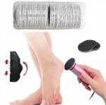  Elektromos pedikűr gép Sarokreszelő 60 Darab Cserélhető Fej (VTTD467)