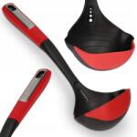 Zwieger Obsidian Merőkanál Leveshez, Mártásokhoz, Kiöntővel, Mércével, Tartós (70305)