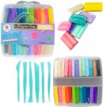 DecoTime Termoszilárduló gyurma, 26 szín 6 eszköz Műanyag Dobozban (3003068)