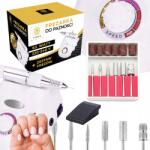 Lewer Körömmaró Gép, manikűr pedikűr, marófejekkel, 65W (DM-208)