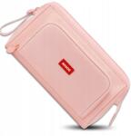  Multifunkcionális tolltartó, iskolai ceruzatartó, háromrekeszes XL méretű 3az1ben (PIÓRNIK SZKOLNY SASZETKA USZTYWNIANA)